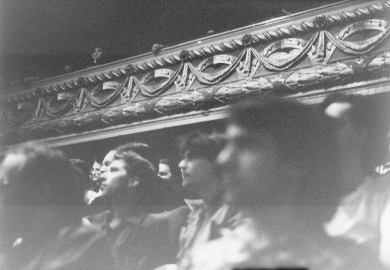 Audience members in 1988.